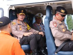 Pantau Arus Balik dengan Helikopter, Kapolda Sulteng pastikan jalur Aman dan lancar