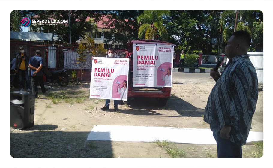 Aksi Pemilu Damai di Parigi Moutong Menjaga Indonesia Damai