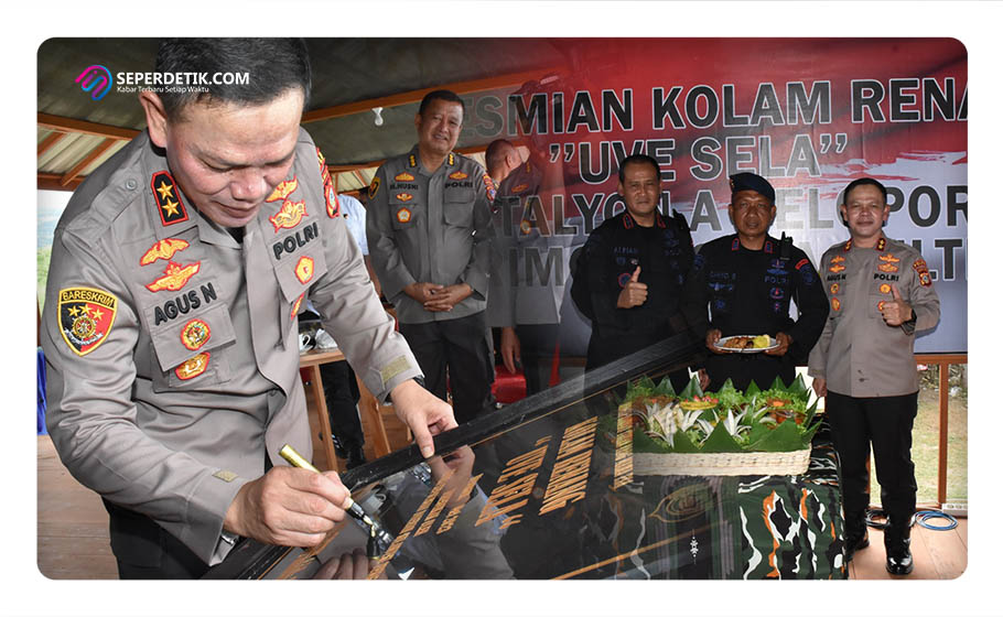 Peresmian Kolam Renang Uve Sela (Foto: Istimewah)