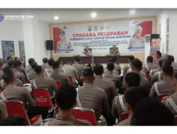 75 Personel Ditlantas Polda Sulteng Berangkat ke NTT untuk Pengamanan Asean Summit 2023 di Labuan Bajo