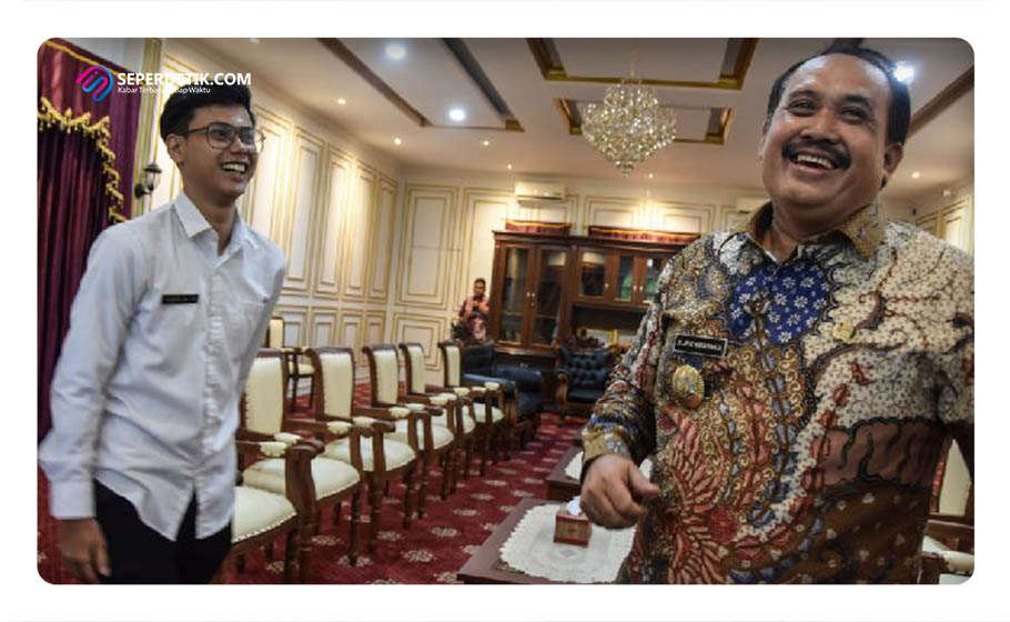 Husein Ali Rafsanjan Guru ASN di Pangandaran melaporkan kasus dugaan pungutan liar