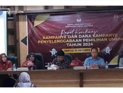 Rapat Koordinasi KPU Parigi Moutong Bahas Penggunaan Dana Kampanye untuk Pemilu 2024