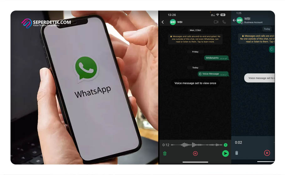 WhatsApp sedang menguji kemampuan mengirim voice note yang hanya dapat didengarkan satu kali oleh penerima