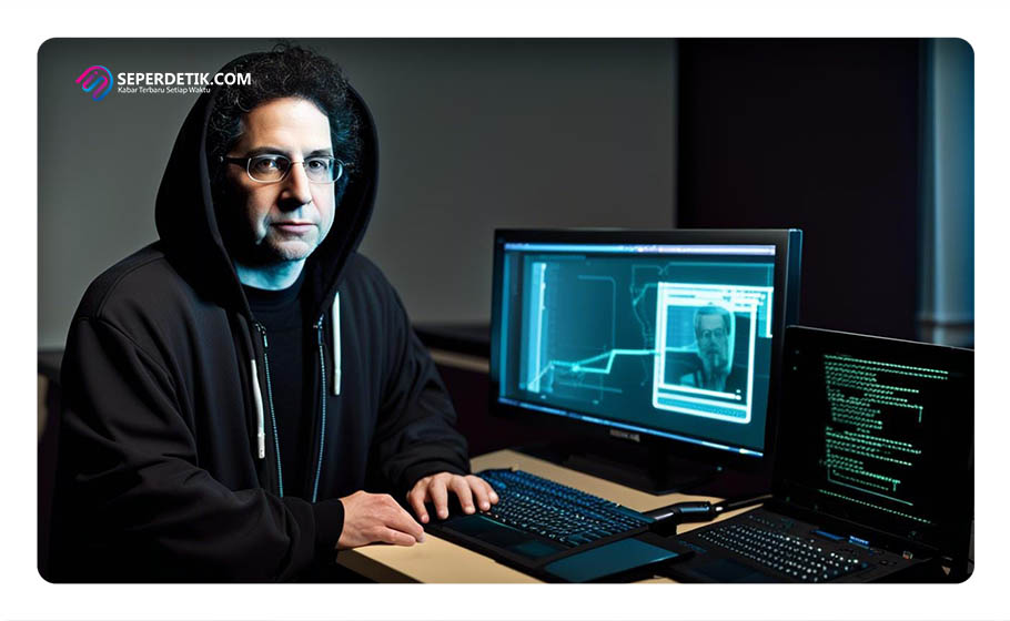 Kevin Mitnick, peretas terkenal asal Amerika Serikat, dikenal sebagai peretas yang paling sulit ditangkap dalam sejarah. | Gambar: Isitimewah