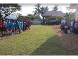 Wabup Badrun Nggai Buka Turnamen bola voli dan Futsal tingkat Kec. Parigi Selatan