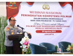 As SDM Ingatkan Pentingnya Peran Polwan Dalam Mengawal Pemilu Damai 2024