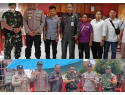 Kapolsek Lamala Pimpin Langsung PAM Pilkades PAW Desa Garuga