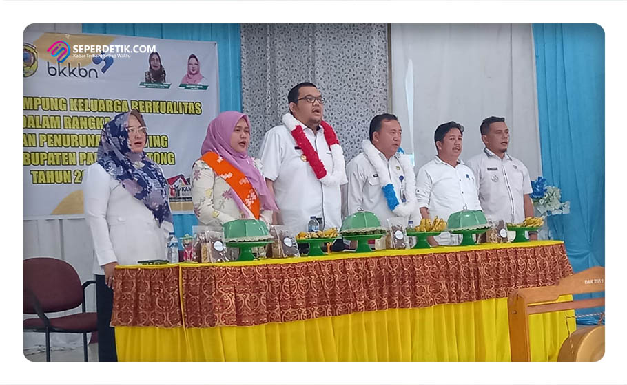 Pencanangan Kampung Keluarga Berkualitas dan Perkenalan Plt Ketua TP-PKK Kabupaten Parigi Moutong 2023: Menuju Kesejahteraan Keluarga Terbaik | Foto : Istimewah