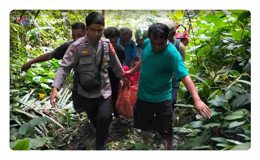 Polres Morowali Utara langsung menerjunkan personelnya mendatangi TKP dan melakukan evakuasi terhadap seluruh korban. FOTO : Istimewa
