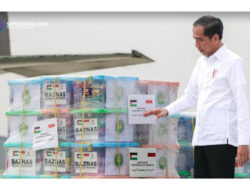Presiden Jokowi Pimpin Pengiriman Bantuan Kemanusiaan BAZNAS ke Palestina