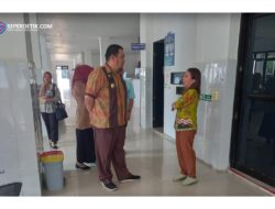 Pj Bupati Parigi Moutong, Kunjungi RSUD Raja Tombolotutu