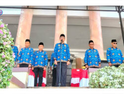 Upacara Peringatan HUT Korpri Ke-52 dan HUT PGRI Ke-78