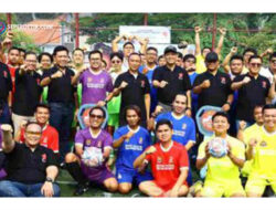 Perkuat Sinergisitas, Polri dan Jurnalis Gelar Seven Soccer