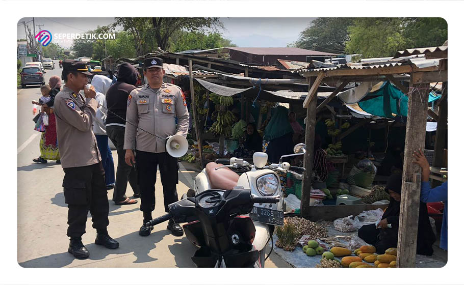 Blusukan di Pasar Tradisional, ini yang dilakukan Satgas OMB Tinombala | Foto : Istimewah