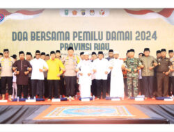 Gelar Doa Bersama, Kapolda Riau: Puncak dari Cooling System Wujudkan Pemilu Damai