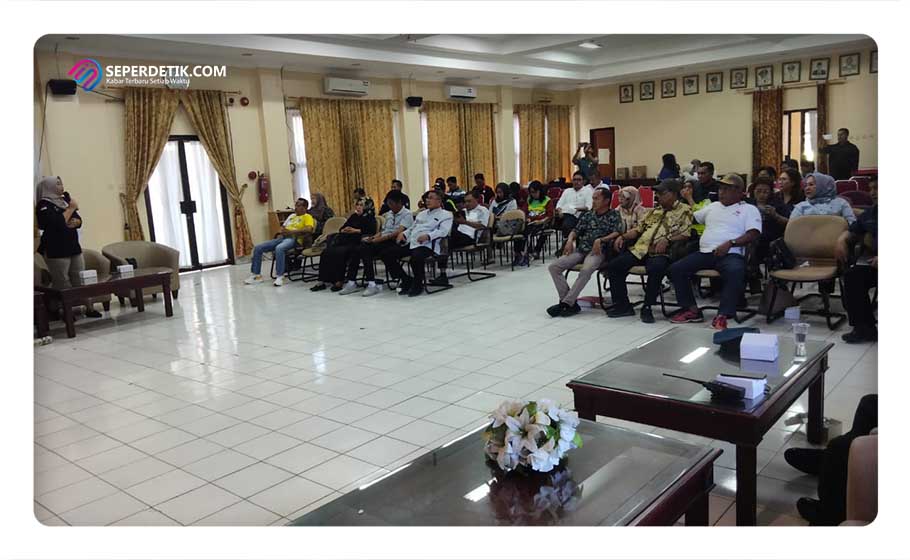 Rapat persiapan Festival Teluk Tomini, yang merupakan Calender Of Event 2023. | Foto : Istimewah
