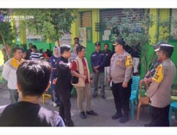 Kapolres Banggai Pantau Langsung PSU Dua TPS Kota Luwuk