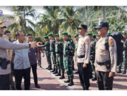 Apel Pergeseran Pasukan Pengamanan Logistik dan Pengamanan TPS Pemilu Tahun 2024 Telah Dilaksanakan
