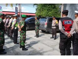 Polres Touna Kerahkan Personel Amankan Rapat Pleno Rekapitulasi Tingkat Kabupaten