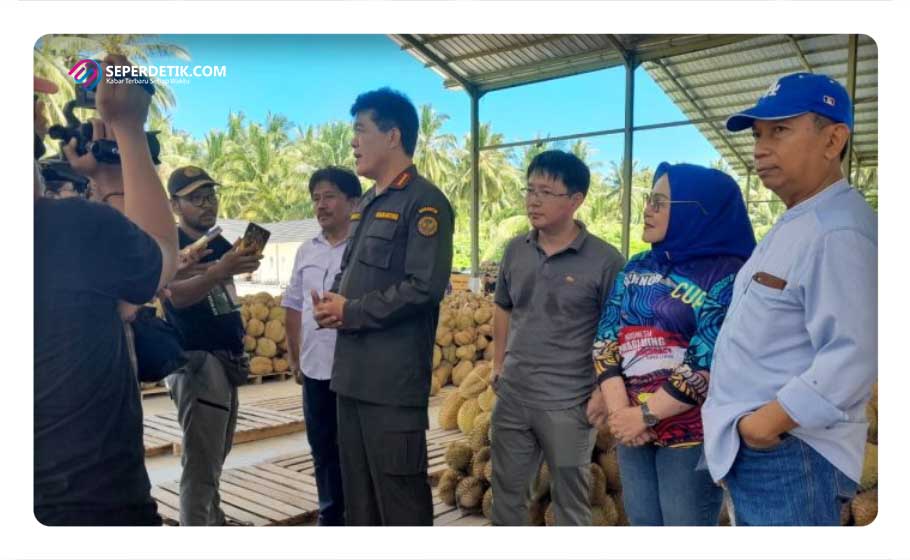 Asisten II Kab. Parimo Terima Kunjungan Kementerian Maritim dan Investasi| Foto : Istimewah