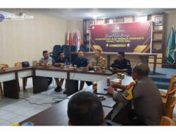 Rapat Koordinasi Pembersihan Alat Peraga Kampanye KPU Parimo Jelang Masa Tenang Pemilu