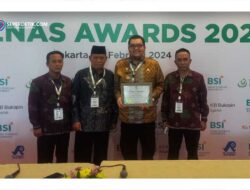 Pj. Bupati Parigi Moutong Terima Anugerah BAZNAS Award 2024