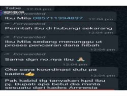 Waspada Penipuan Mengatasnamakan Istri Pj. Bupati Parigi Moutong