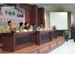 Pj Bupati Lepas Kafilah Kab. Parimo Mengikuti MTQ Tingkat Provinsi Di Kota Palu