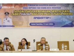 Wakil Bupati Buka Sosialisasi Kebijakan Sertifikasi Halal Bagi Pelaku Usaha Mikro Angkatan 1 Tahun 2024