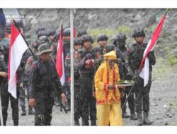 Air Suci Sungai Wentira untuk Pencucian Pataka Wira Dharma Brata dan Panji-Panji Polri Jelang HUT Bhayangkara ke-78