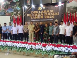 Polres Parigi Moutong Gelar Deklarasi Pilkada Damai