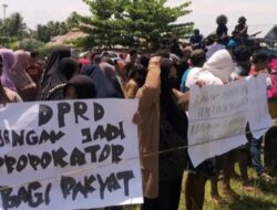 Aksi Damai ARP Di Kecamatan Taopa : Masyarakat Protes Rencana Penutupan Tambang