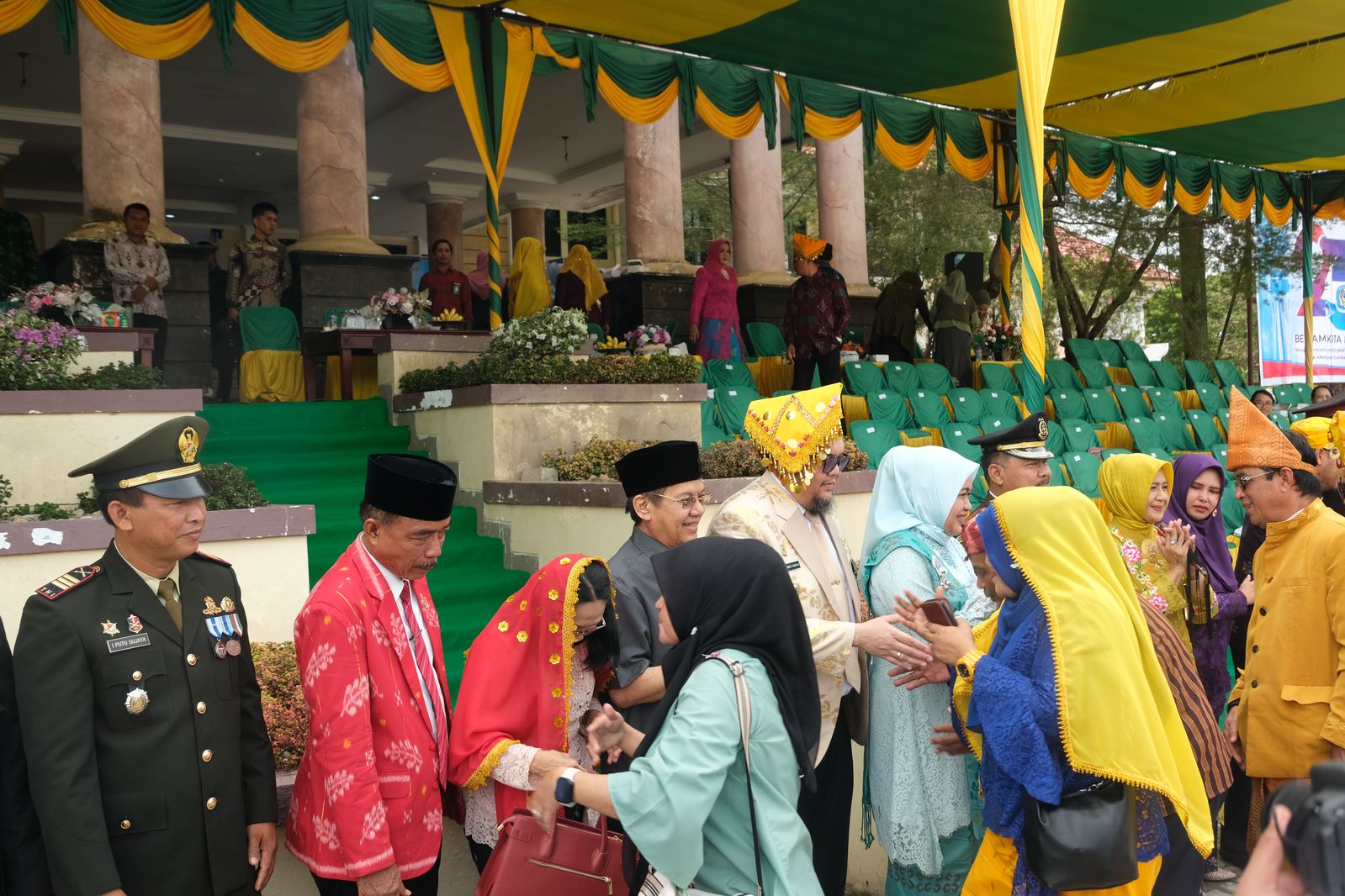 Pemda Parimo Memperingati HUT Tahunnya Yang ke-23 Dengan Mengelar Upacara Bersama