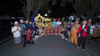 HUT 61 Provinsi Sulteng. Kabupaten Parimo Turut Memeriahkan Dengan Mengadakan Karnaval Budaya