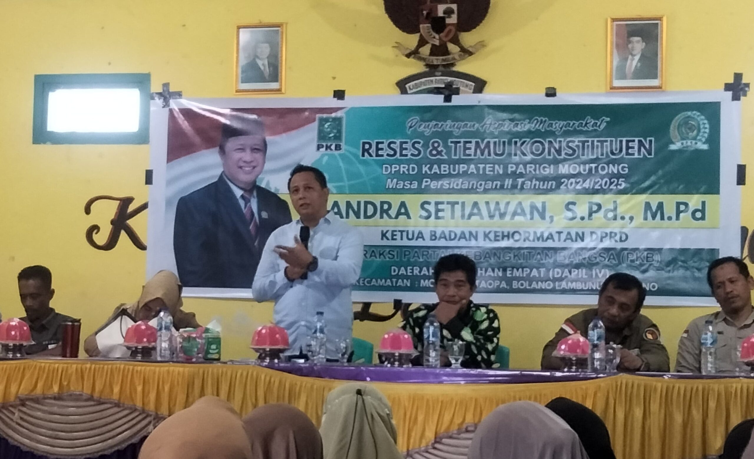 Anggota DPRD Candra Setiawan S.pd M.pd. Serap Aspirasi Masyrakat Saat Reses