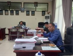 DPRD Parimo Dorang Bupati Parimo Terpilih Untuk Melakukan Evaluasi OPD