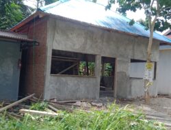 Pembangunan Gedung Posyandu Desa Laemanta Utara Mangkrak Hingga Menyebrang Tahun