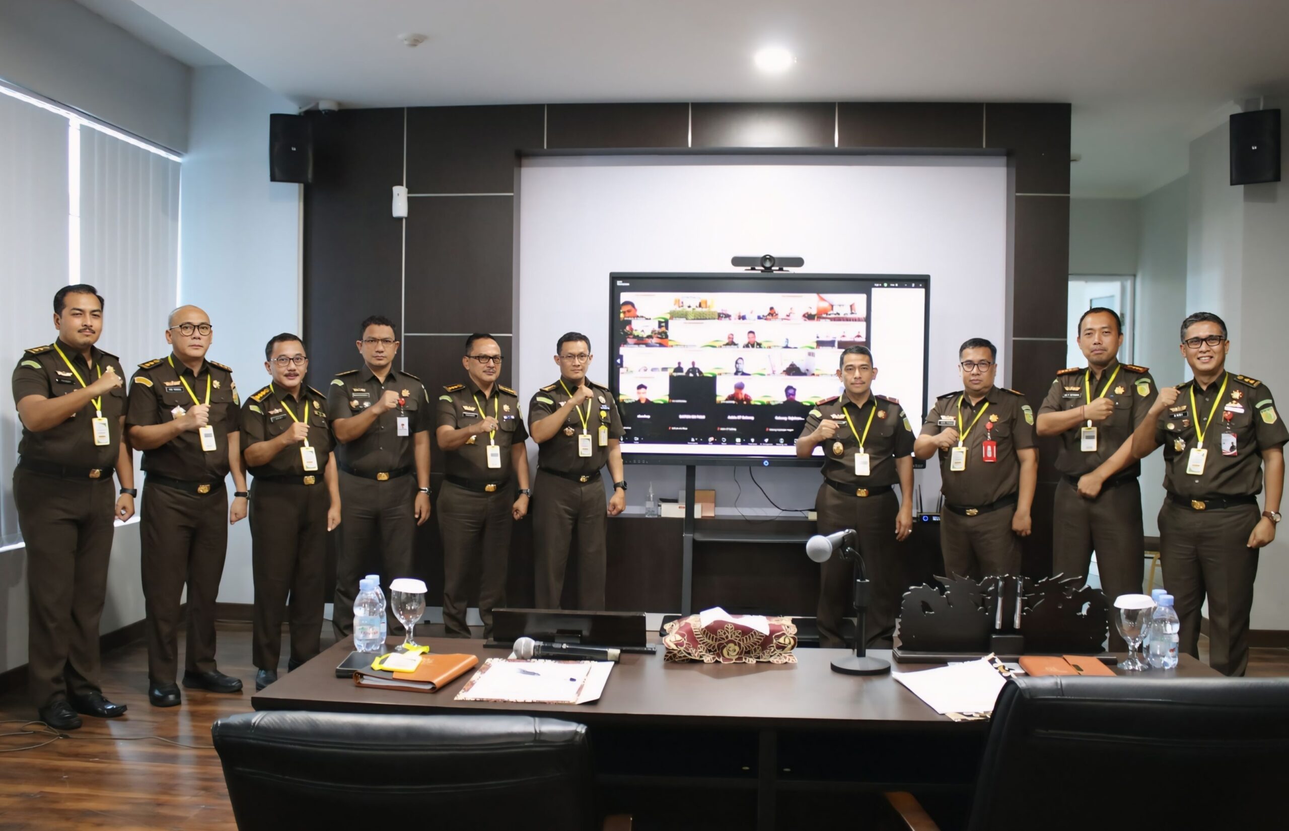 Bahas Evaluasi Capaian Kinerja, Kejati Sulteng Gelar Pra Musrenbang Tahun 2025 secara hybrid