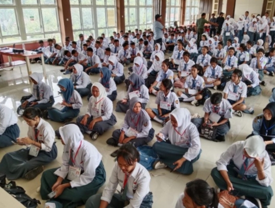 Seleksi Calon Pasukan Pengibar Bendera Pusaka Tingkat Kabupaten Parimo