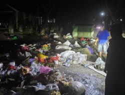 Wabup Parimo Perintahkan Penanganan Cepat Pada Tumpukan Sampah di Pasar Sentral Parigi