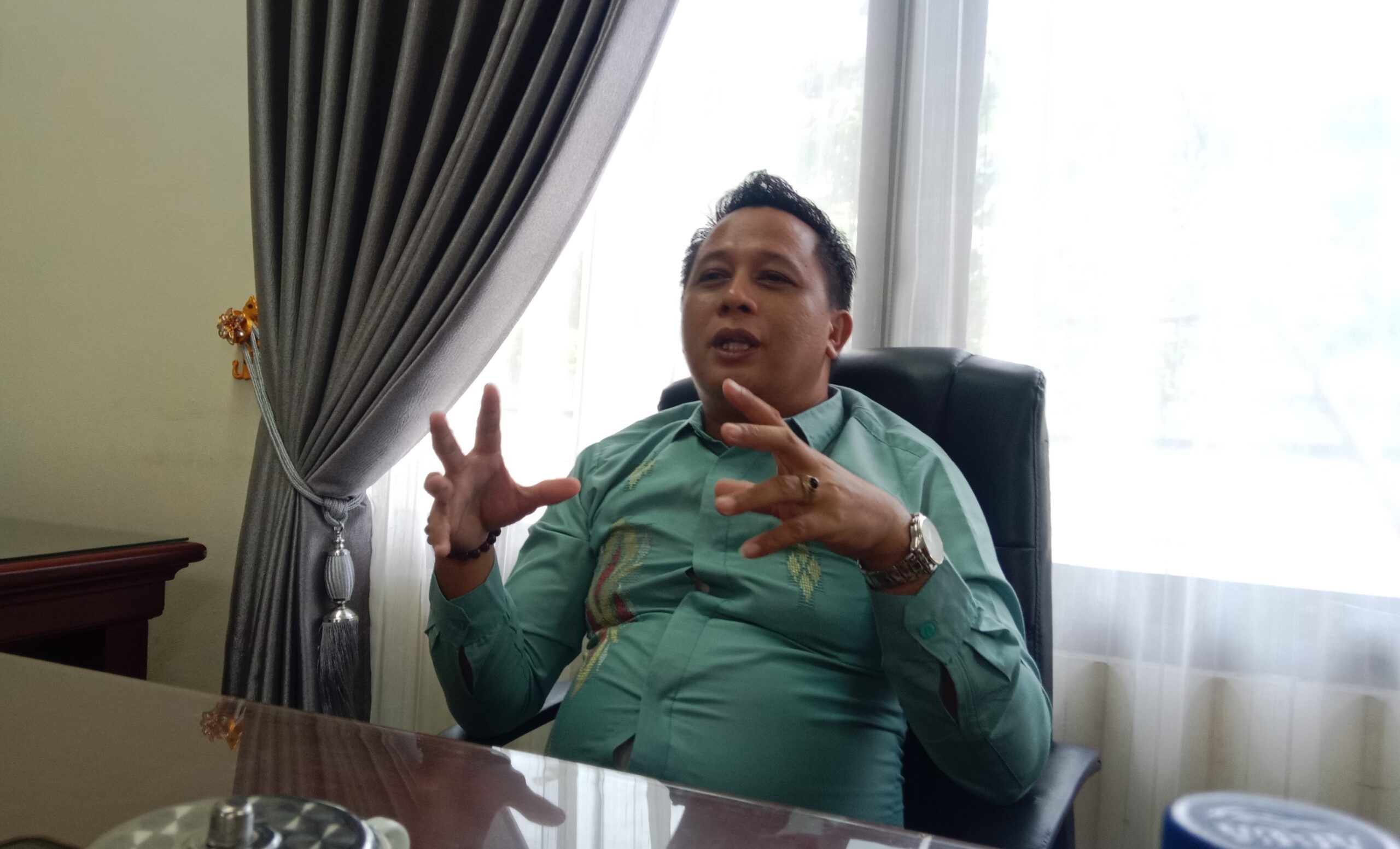 Ketua Panitia Khusus (Pansus) Laporan Keterangan Pertanggung Jawaban (LKPJ) Dewan Perwakilan Rakyat Daerah Parigi Moutong (Parimo) Candra Setiawan