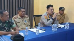 Pogram Seratus Hari Kerja Bupati, Polsek Moutong Sepakat Tertibkan Hewan Ternak Berkeliaran