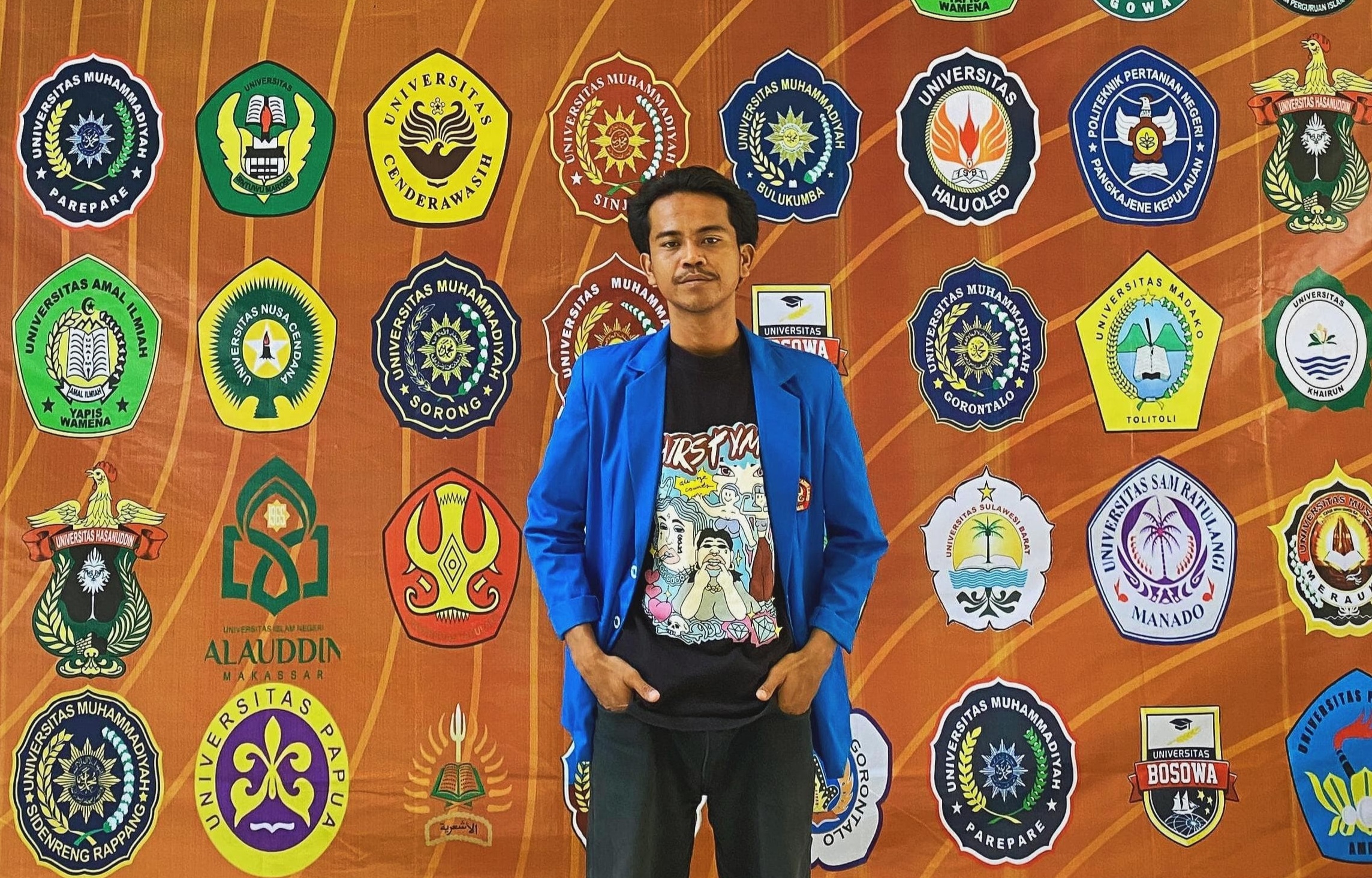 Ketua Umum Ikatan Pemuda Pelajar Mahasiswa Lambunu (IPPML) Moch Djihan Pebriatnor