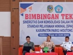 Bimtek SPM di Aula Disdikbud Parigi Moutong diikuti 91 Peserta