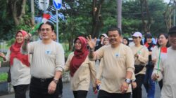 Di Harganas ke-32 dan Jambore PKB 2025 Pemda Parimo Ikut Memeriahkan Dengan Mengelar Jalan Santai