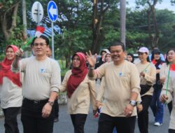 Di Harganas ke-32 dan Jambore PKB 2025 Pemda Parimo Ikut Memeriahkan Dengan Mengelar Jalan Santai