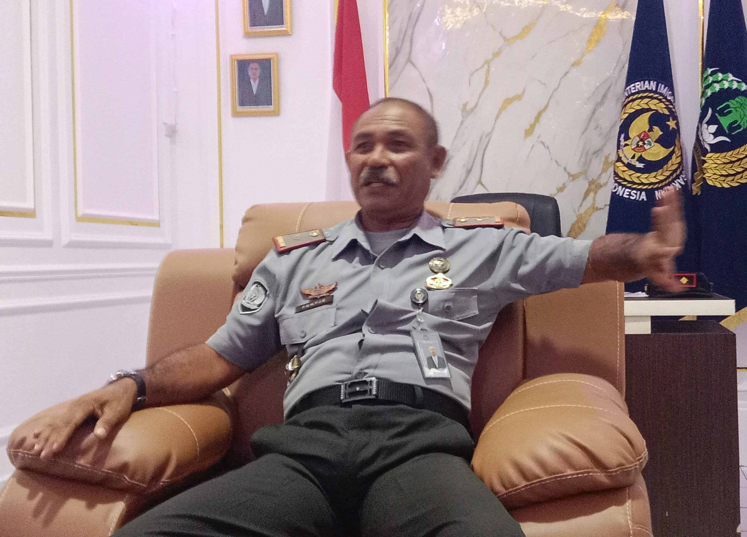 Kepala Lapas Parigi Fentje Mamirahi, S.Pd