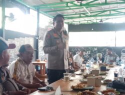 Ngopi Bareng Wartawan, Kapolres Parimo Bahas Kondusivitas dan Peran Media