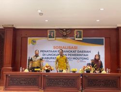 Sekda Parigi Moutong Buka Sosialisasi Penataan Perangkat Daerah