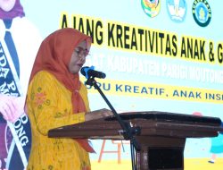 Ajang Kreativitas PAUD 2025, Bupati: Anak-Anak Parigi Moutong Adalah Generasi Emas.